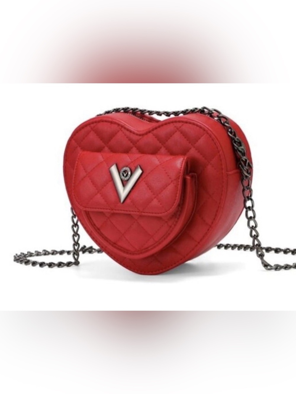 Valentino Orlandi Vegan Leather Red
Heart Crossbody